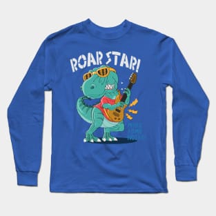 Rockstar Dinosaur Long Sleeve T-Shirt